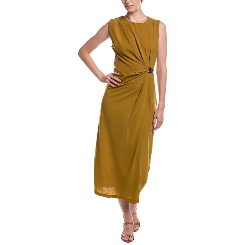 Moonsea Womens  Midi Dress, Yellow